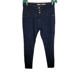 Button Fly Jeans Skinny High Waist High Rise BONGO Size‎ 11